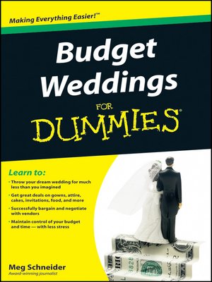 cover image of Budget Weddings For Dummies